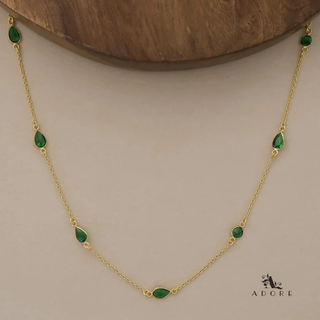 11 Stone Multicolour Long Chain - Image 16