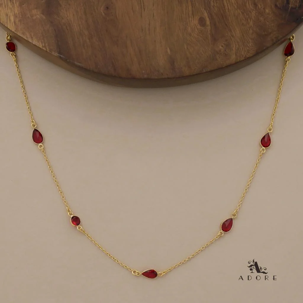 11 Stone Multicolour Long Chain - Image 20