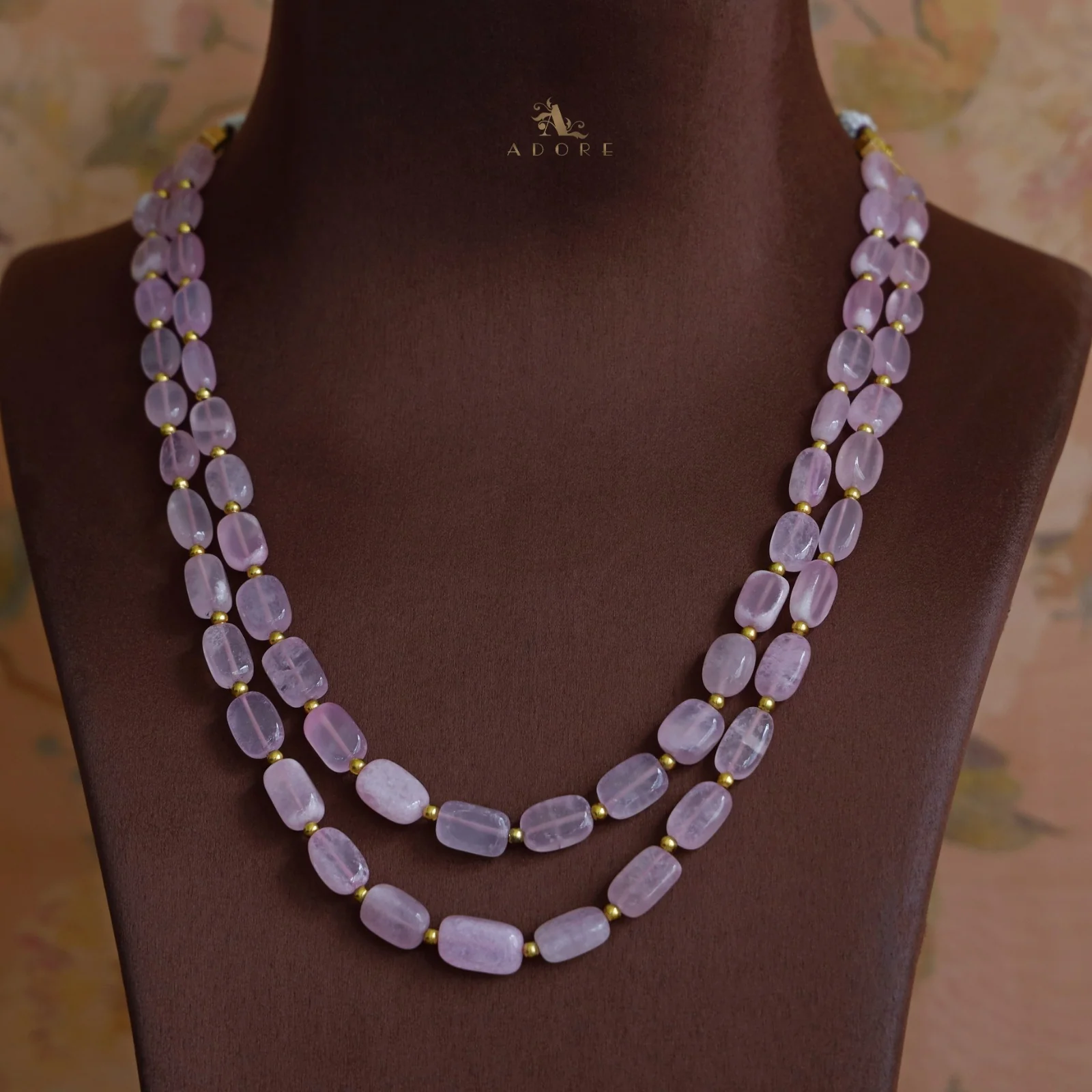 2 Layer Onyx Savakshi Neckpiece - Image 9
