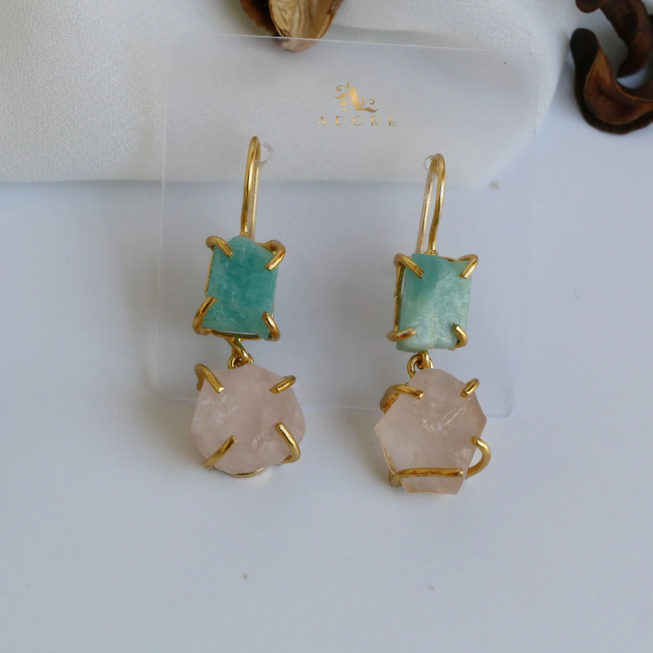 2 Layer Raw Stone Paalika Drops - Image 10