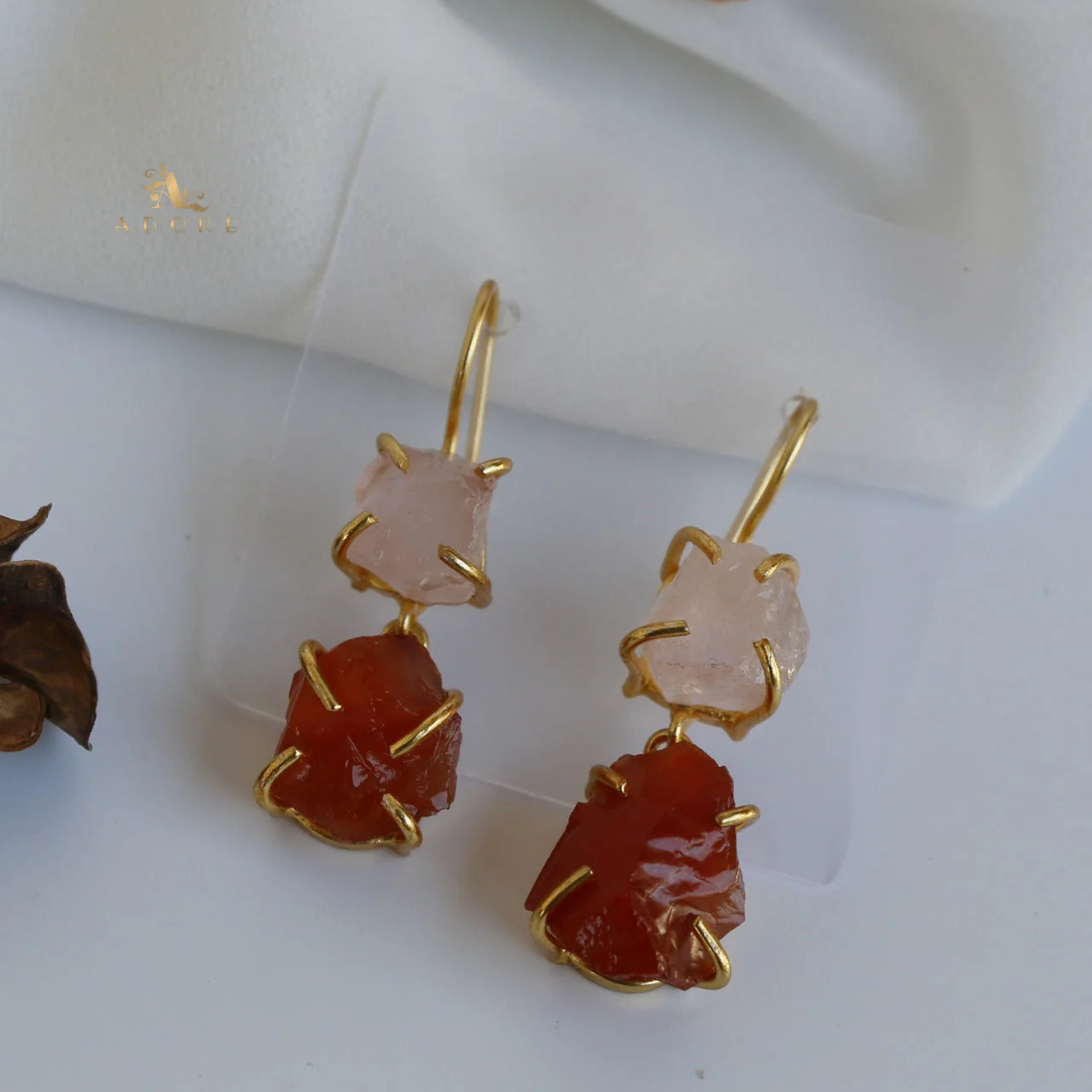 2 Layer Raw Stone Paalika Drops - Image 11