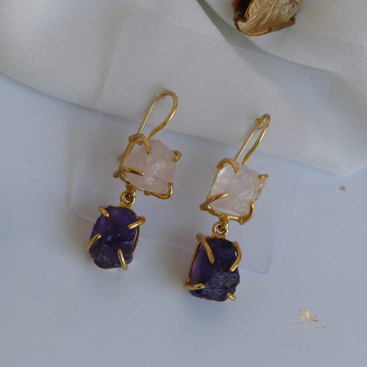 2 Layer Raw Stone Paalika Drops - Image 13