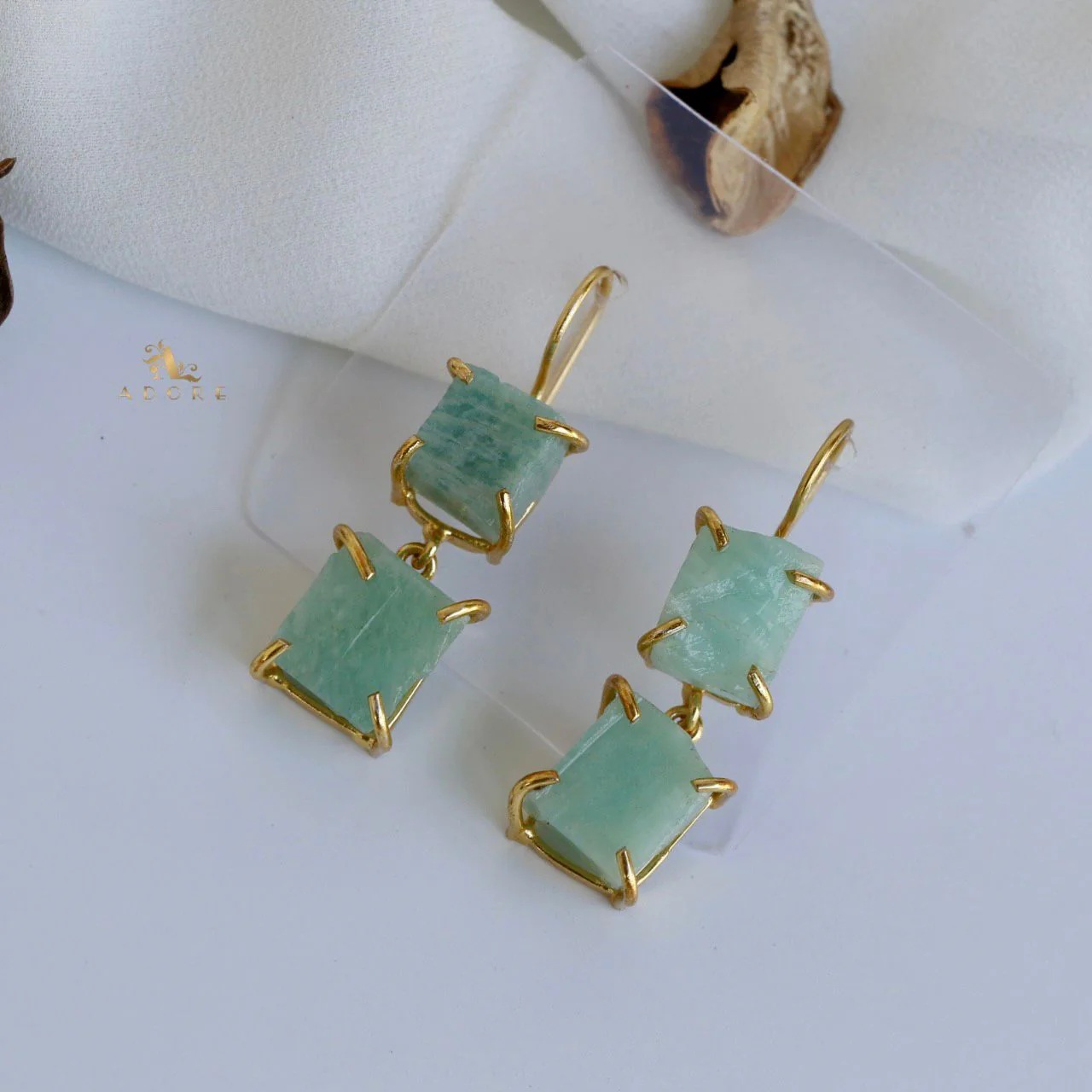 2 Layer Raw Stone Paalika Drops - Image 18