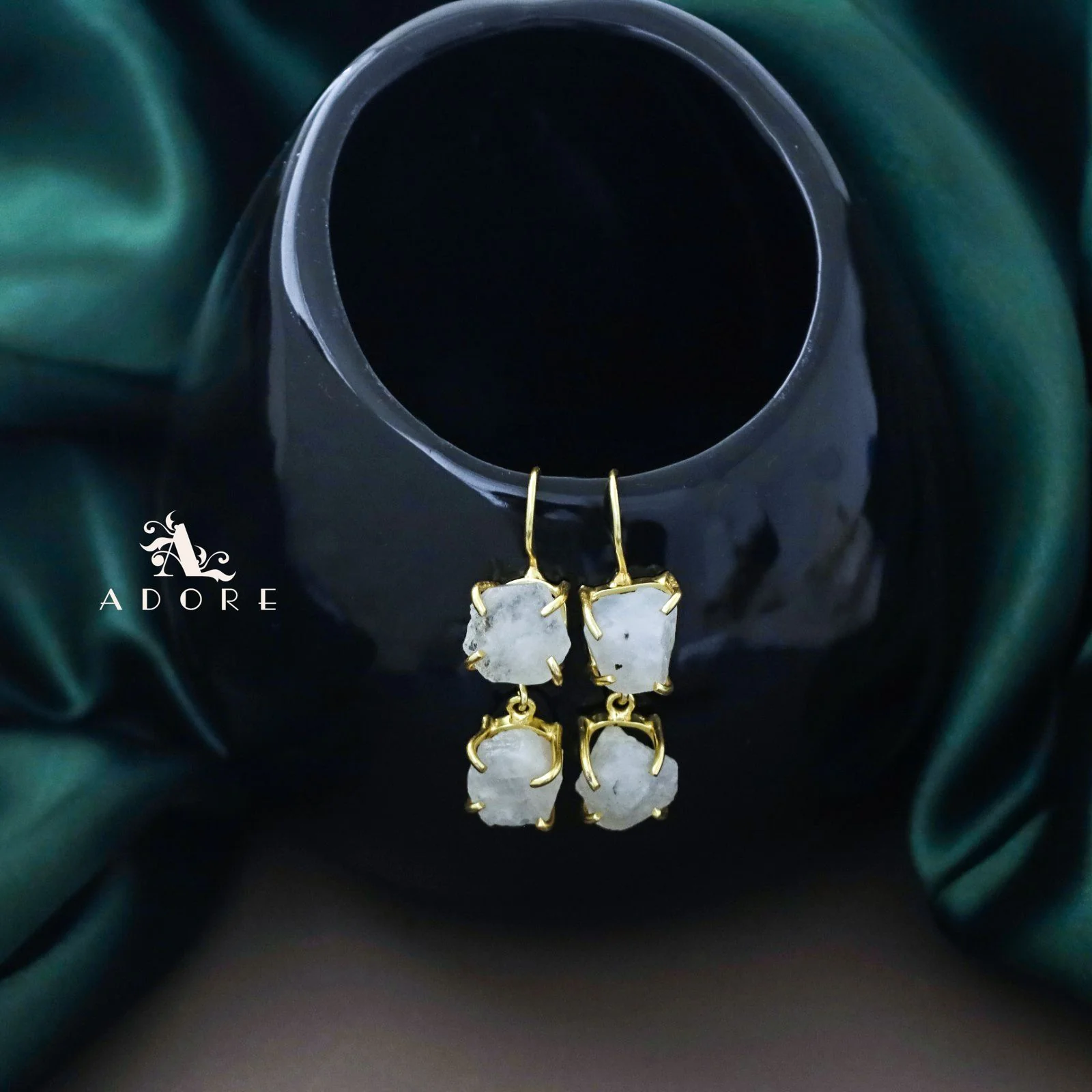 2 Layer Raw Stone Paalika Drops - Image 20