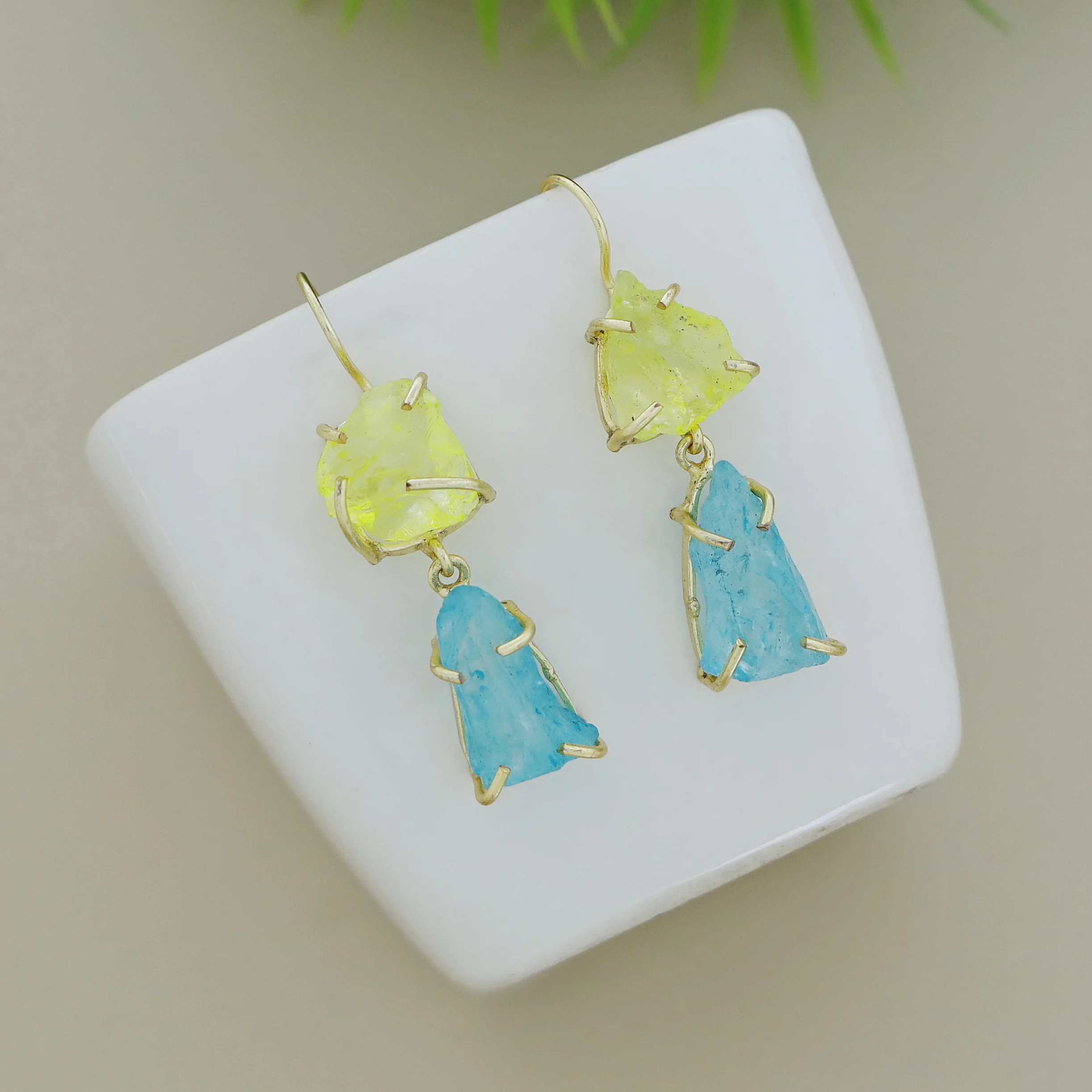 2 Layer Raw Stone Paalika Drops - Image 21