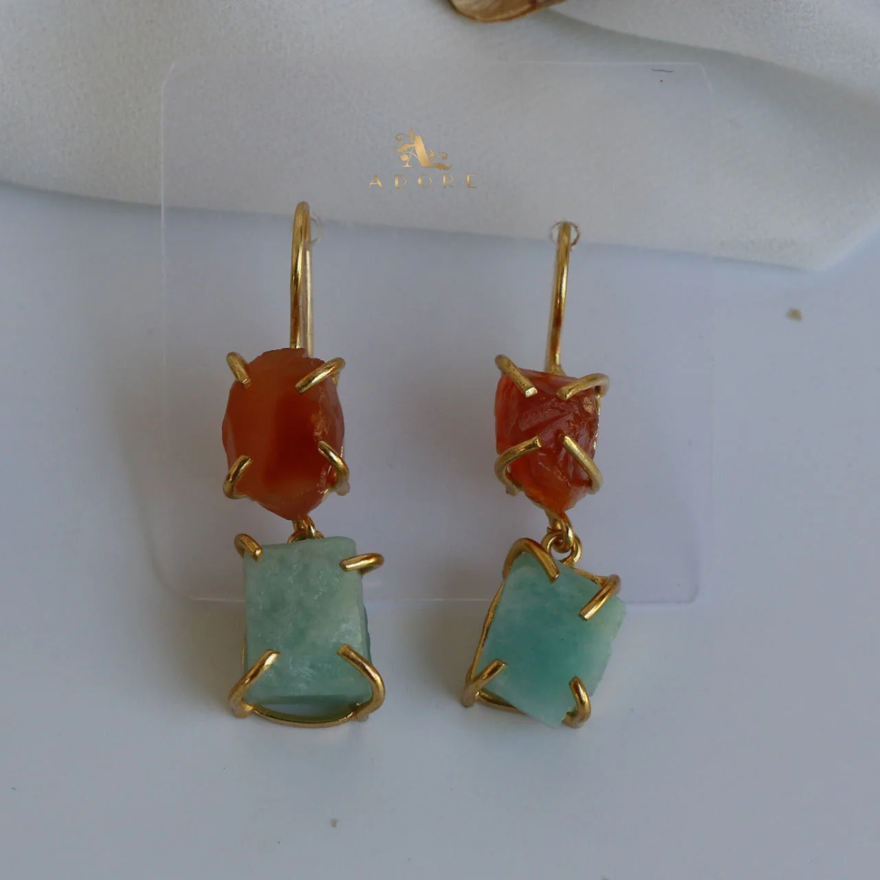 2 Layer Raw Stone Paalika Drops - Image 3