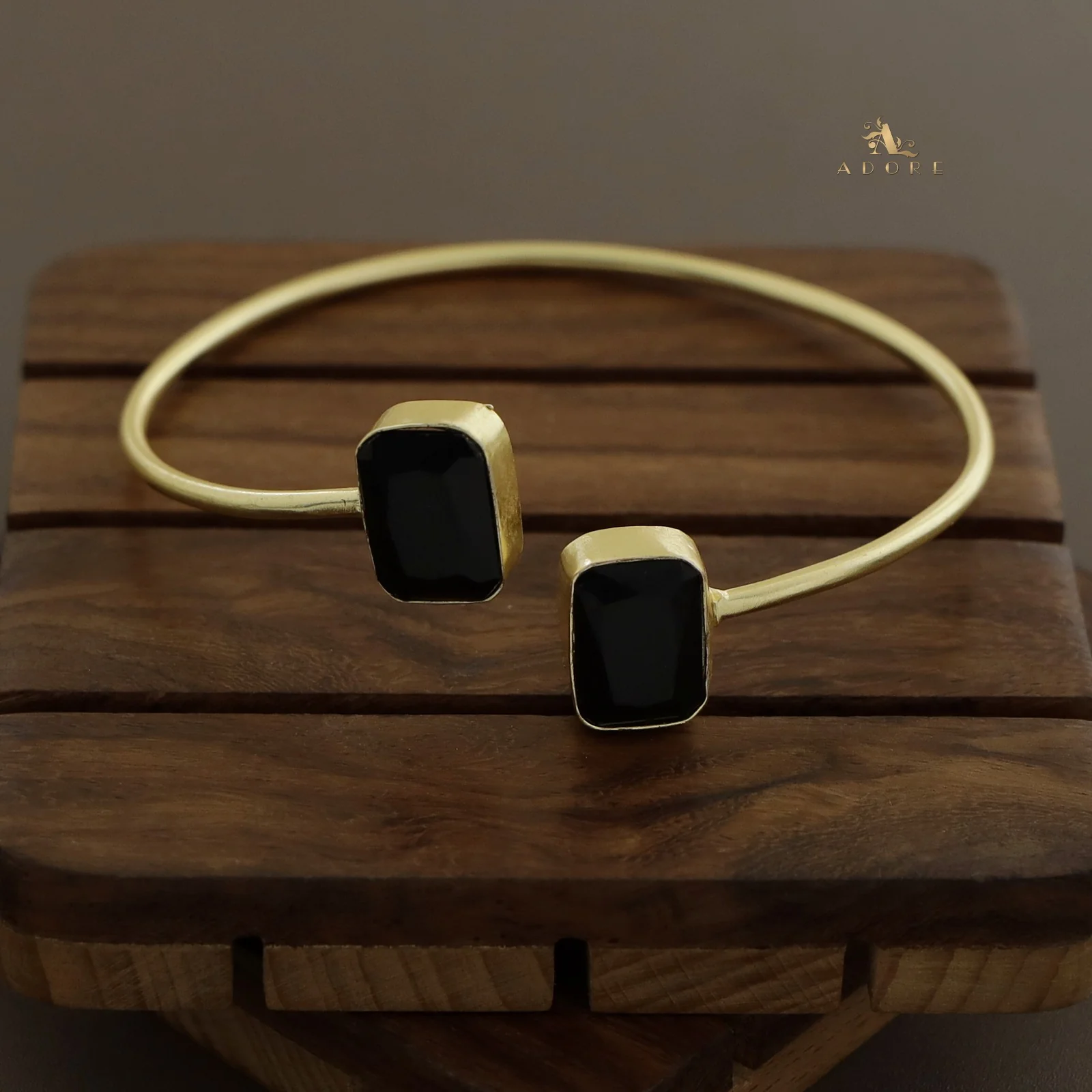 2 Stone Rectangle Bangle (Colour Option) - Image 16