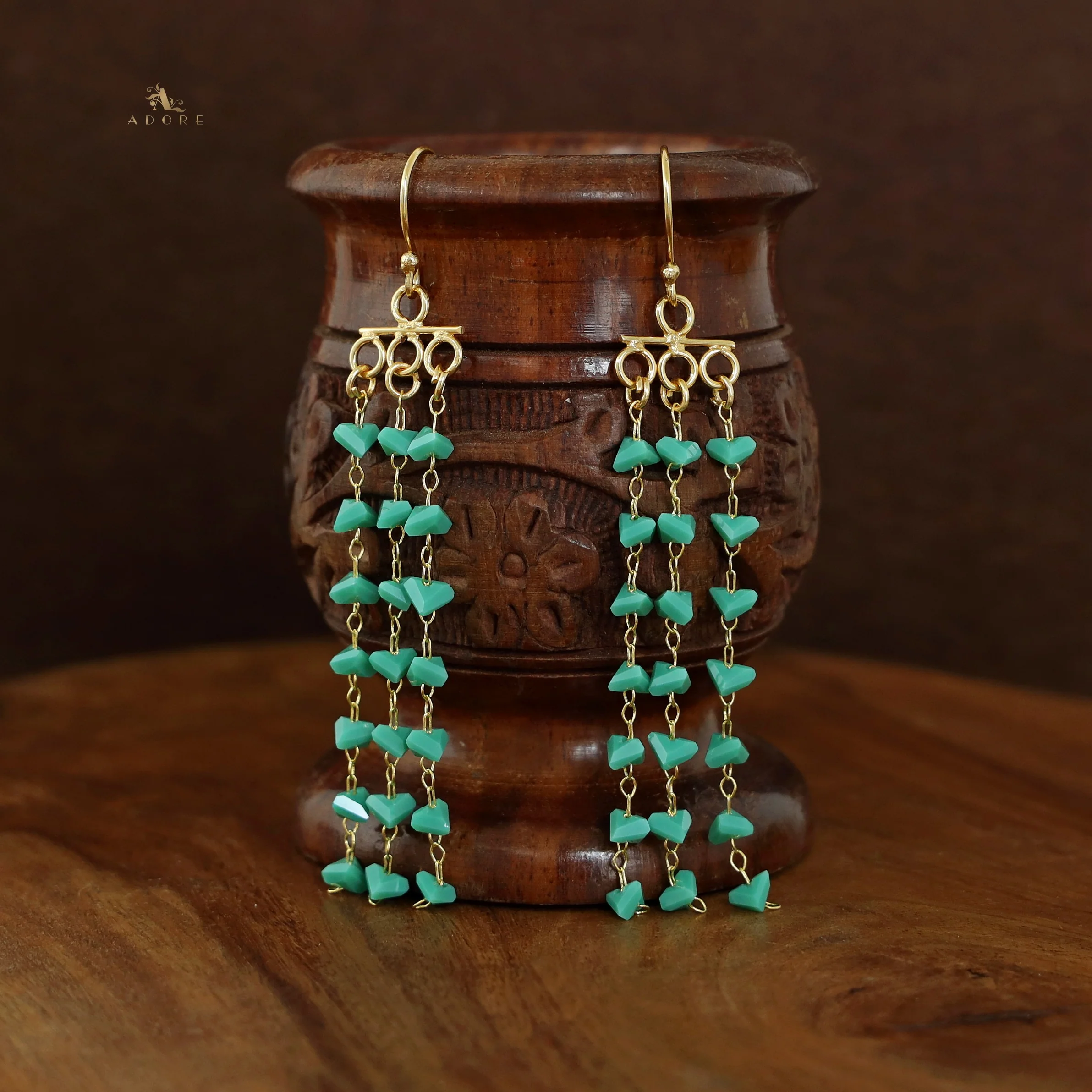 3 Layer Coloured Tassel Drop - Image 18