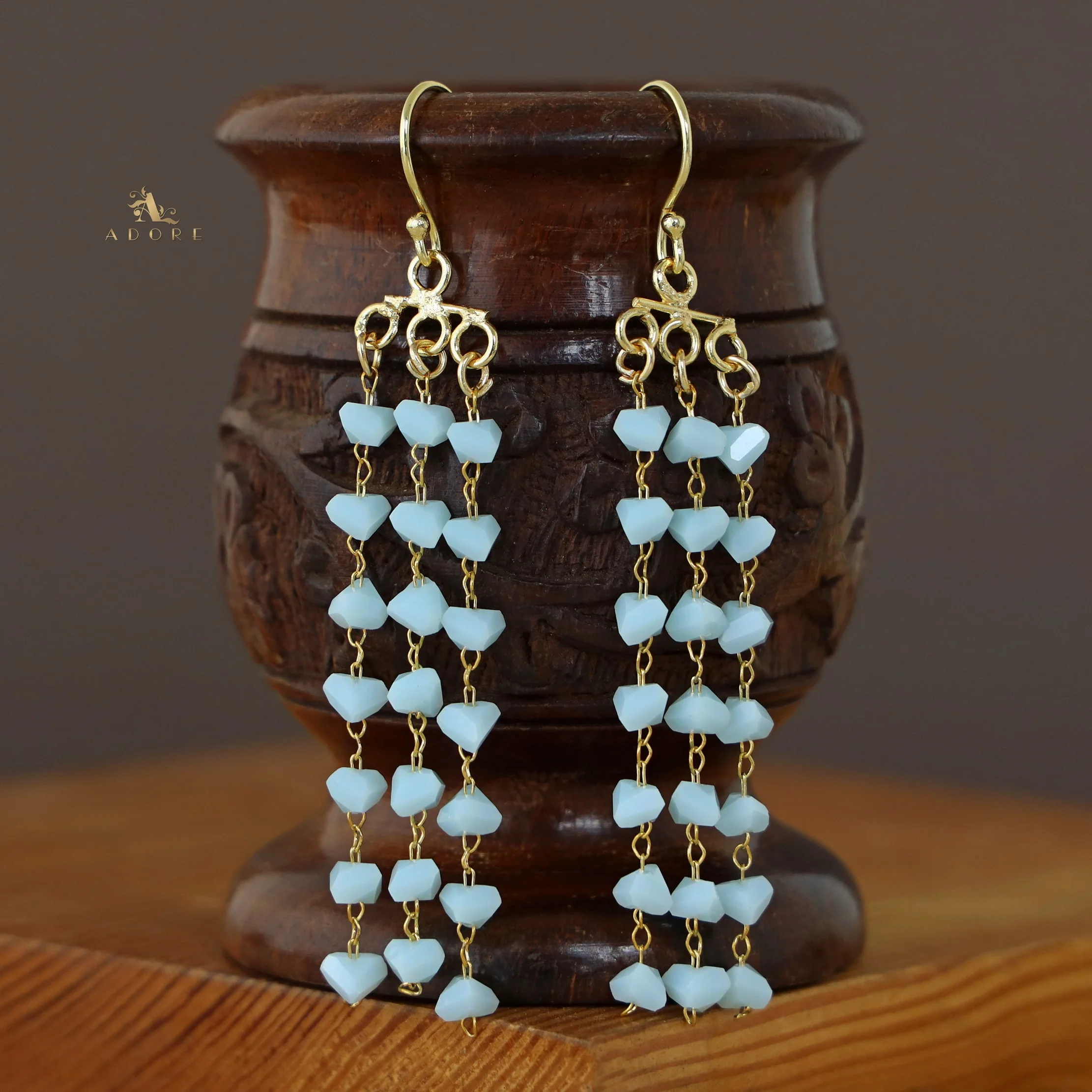 3 Layer Coloured Tassel Drop - Image 19