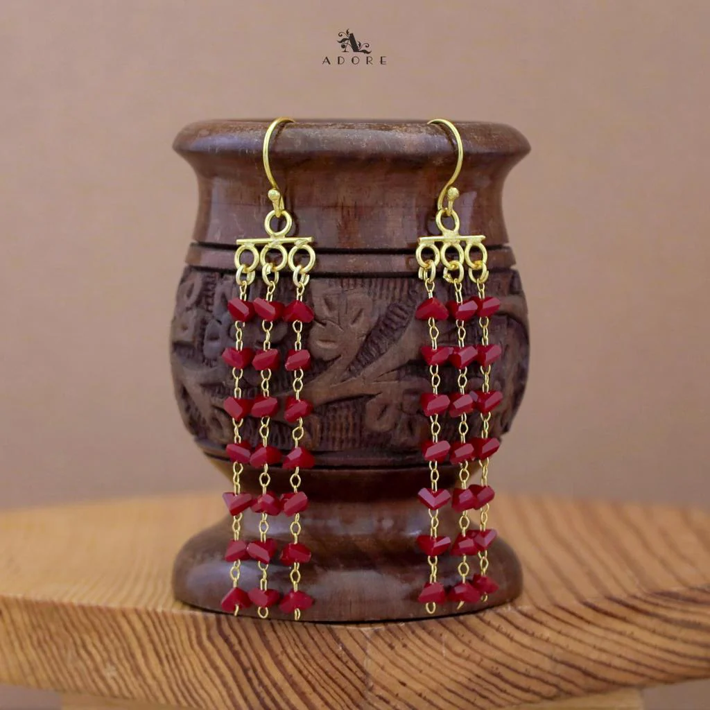 3 Layer Coloured Tassel Drop - Image 5