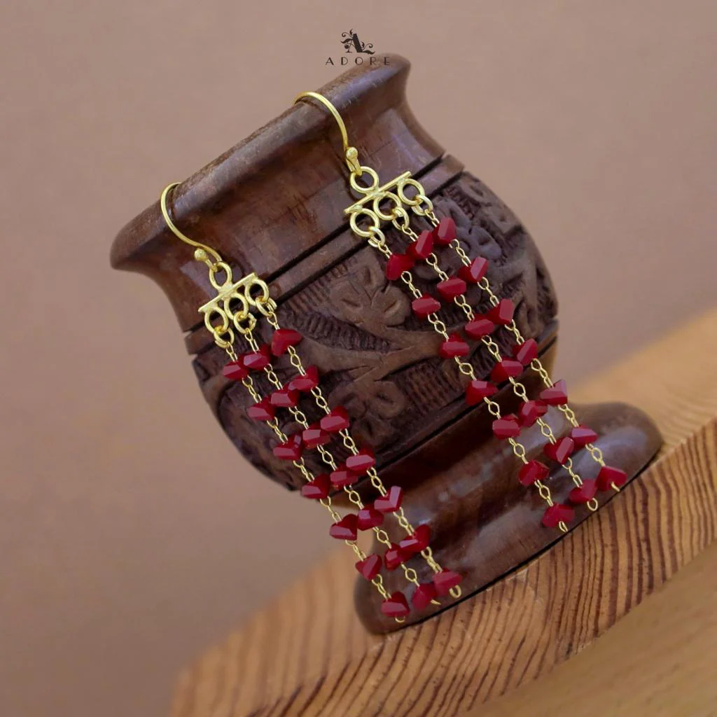 3 Layer Coloured Tassel Drop - Image 7