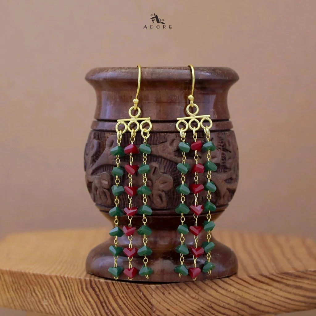 3 Layer Coloured Tassel Drop - Image 9