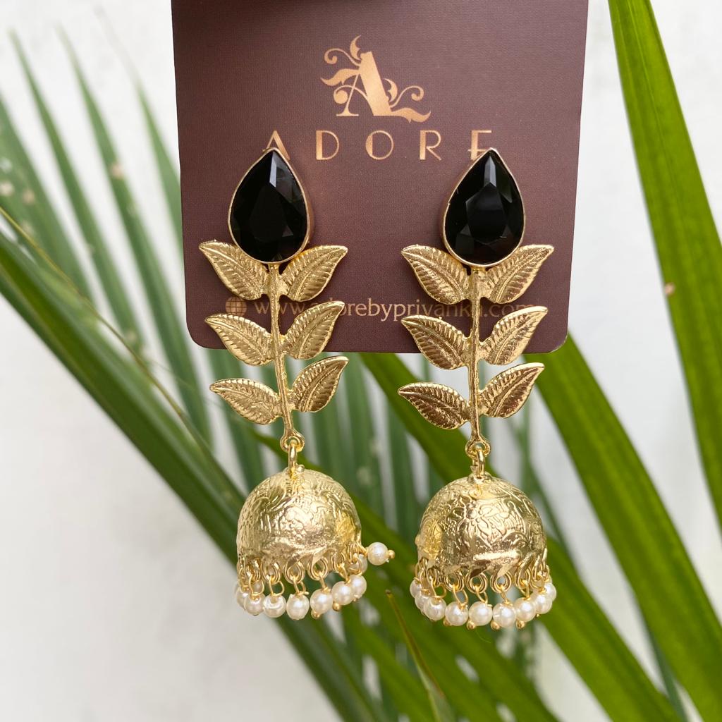 3 Layer Leaf Jhumka - Image 21