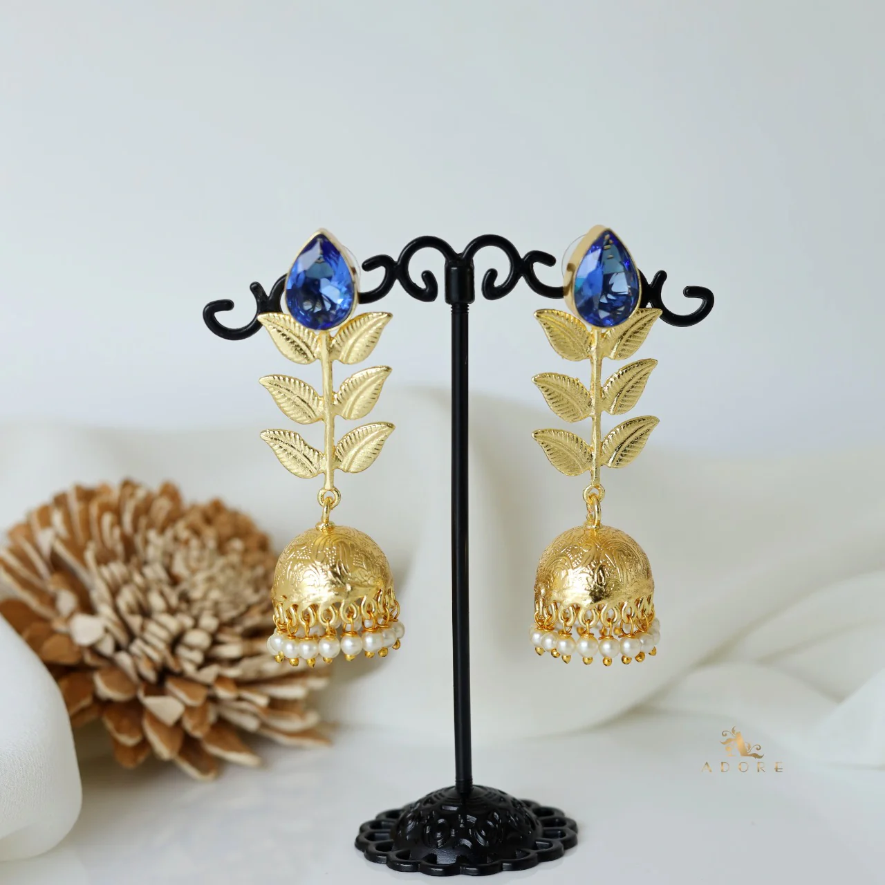 3 Layer Leaf Jhumka - Image 24