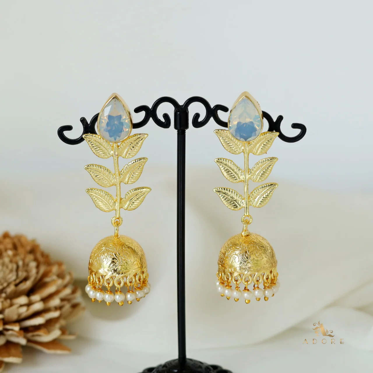 3 Layer Leaf Jhumka - Image 27