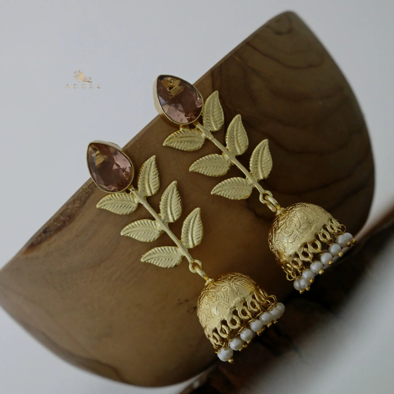3 Layer Leaf Jhumka - Image 29