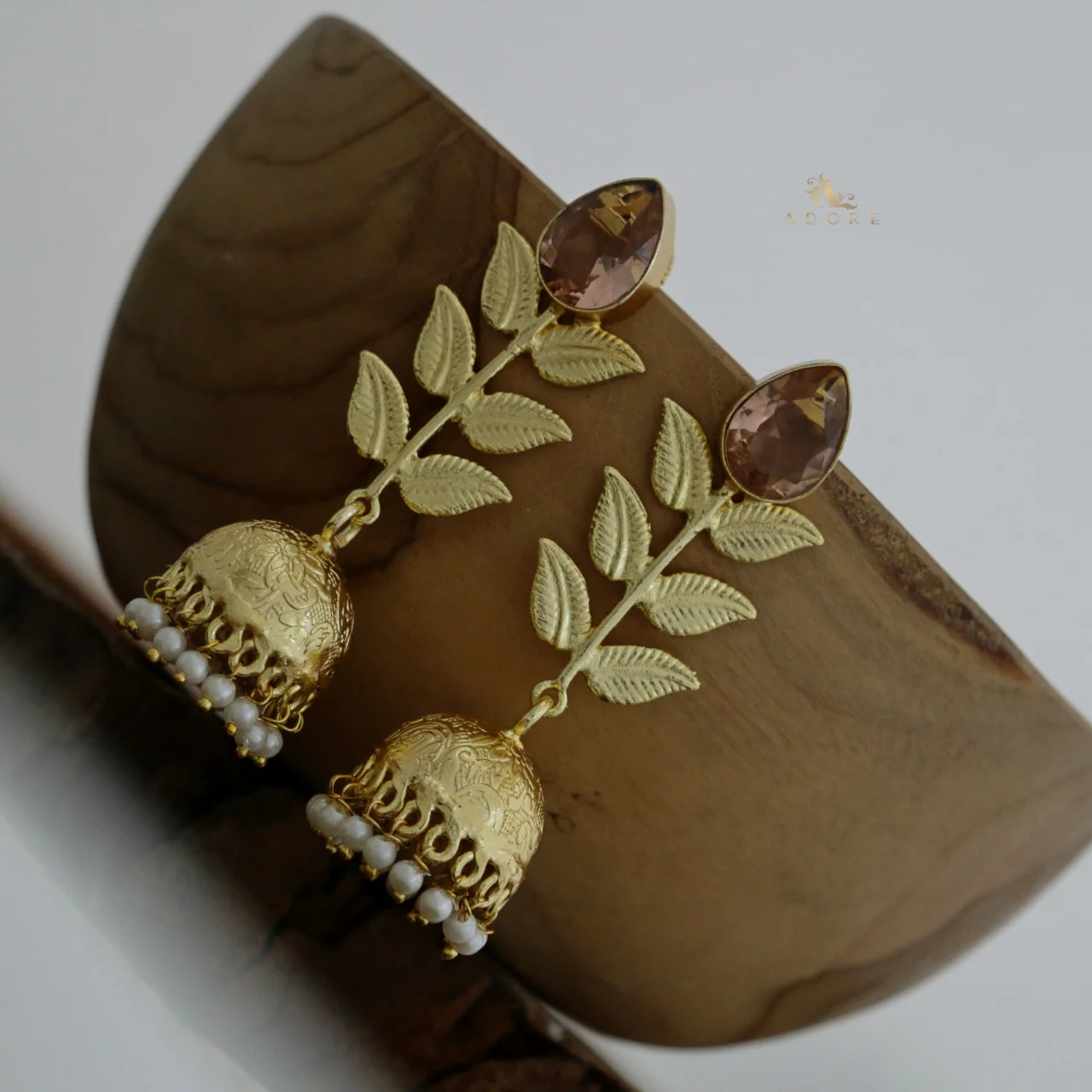 3 Layer Leaf Jhumka - Image 30