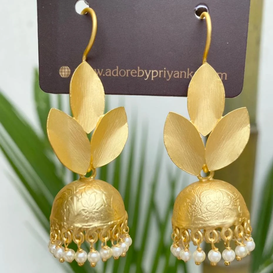 3 Leaf Jhumka - Image 3