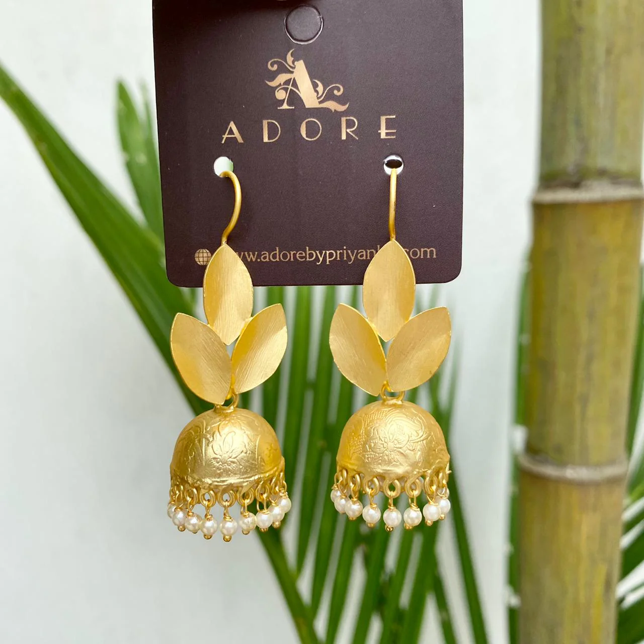 3 Leaf Jhumka - Image 4