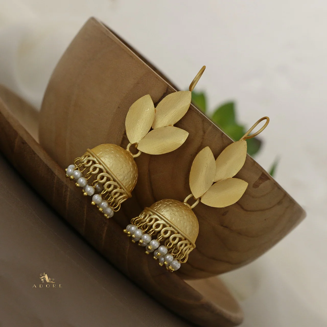 3 Leaf Jhumka - Image 7