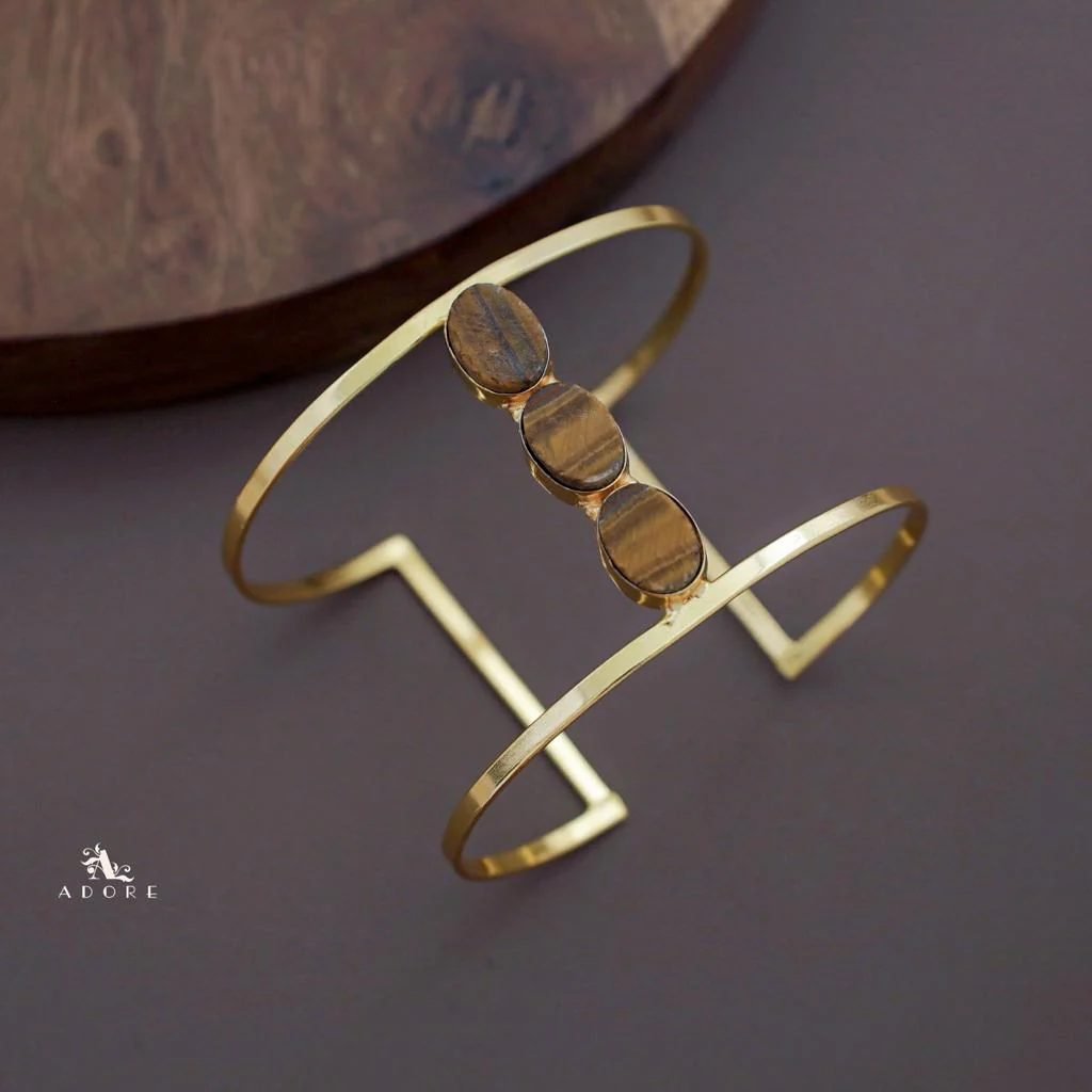 3 Raw Stone Bangle - Image 2