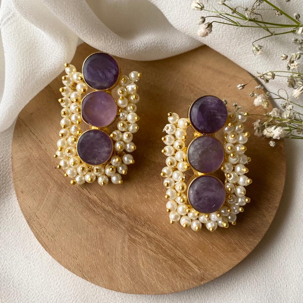 3 Stone Cluster Pearls (Mini) - Image 16