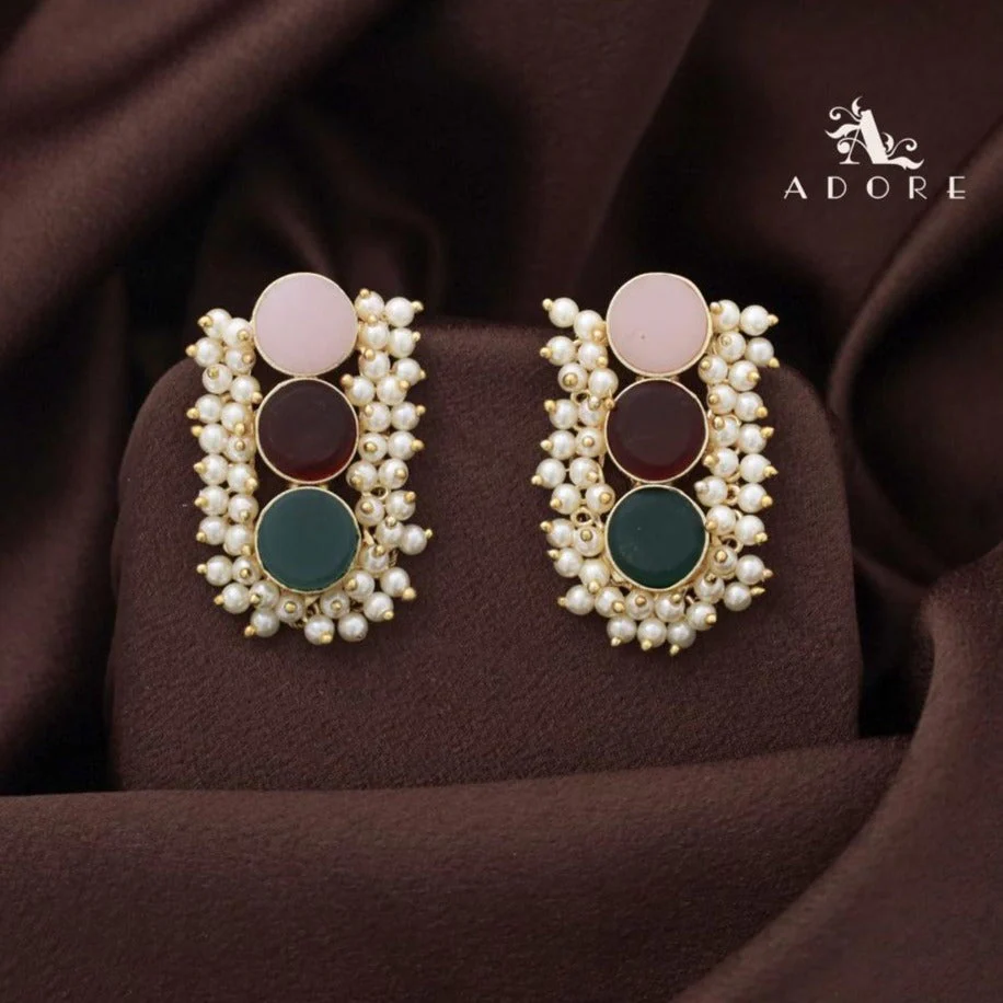 3 Stone Cluster Pearls (Mini) - Image 4