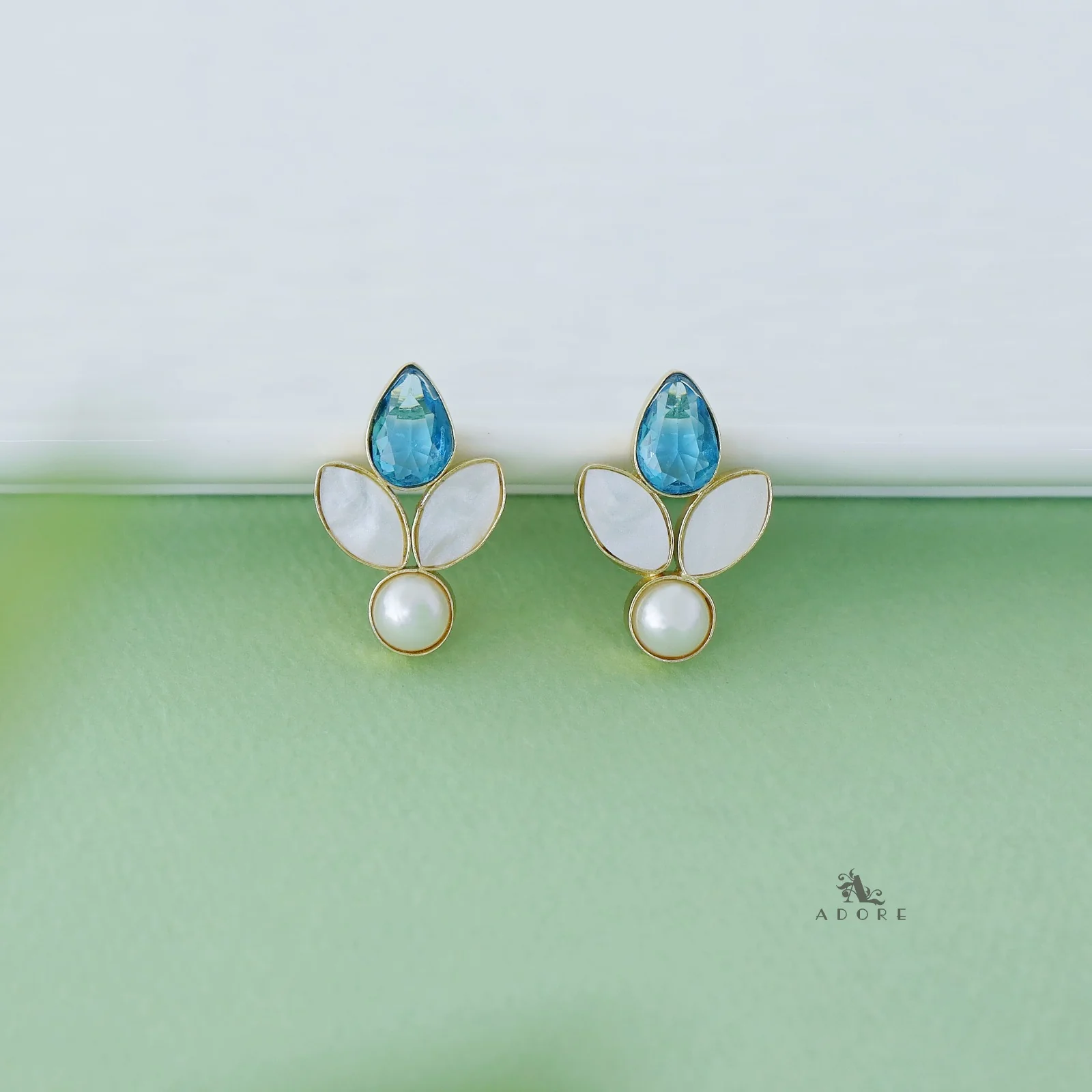 Heria Mop Pearl Glossy Drop Earring - Image 8