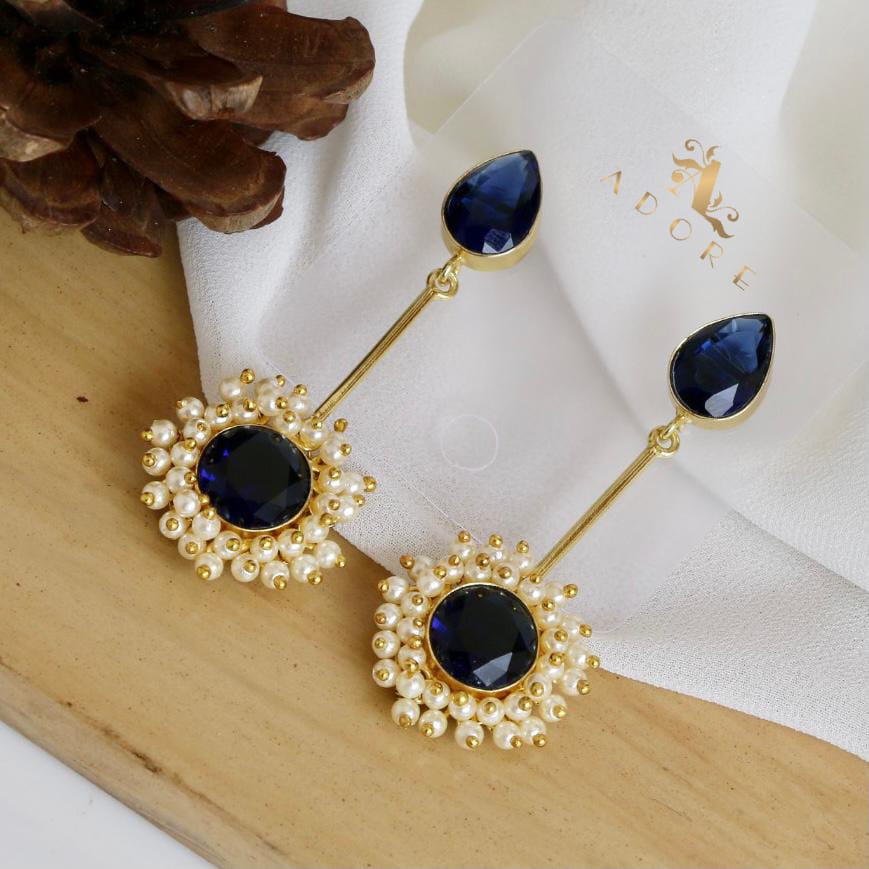 Aabheri Stem Glossy With Pearl Earring - Image 11