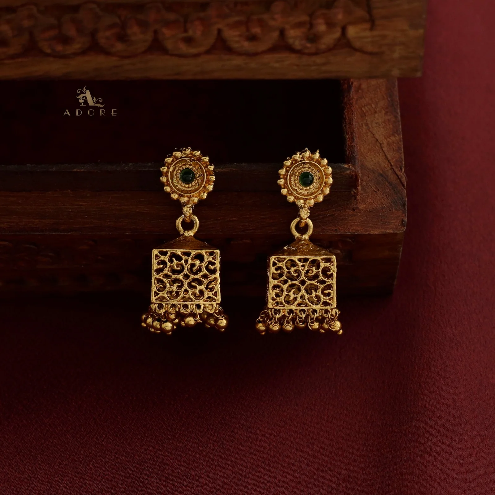 Aagarna Long Haram With Earring - Image 7
