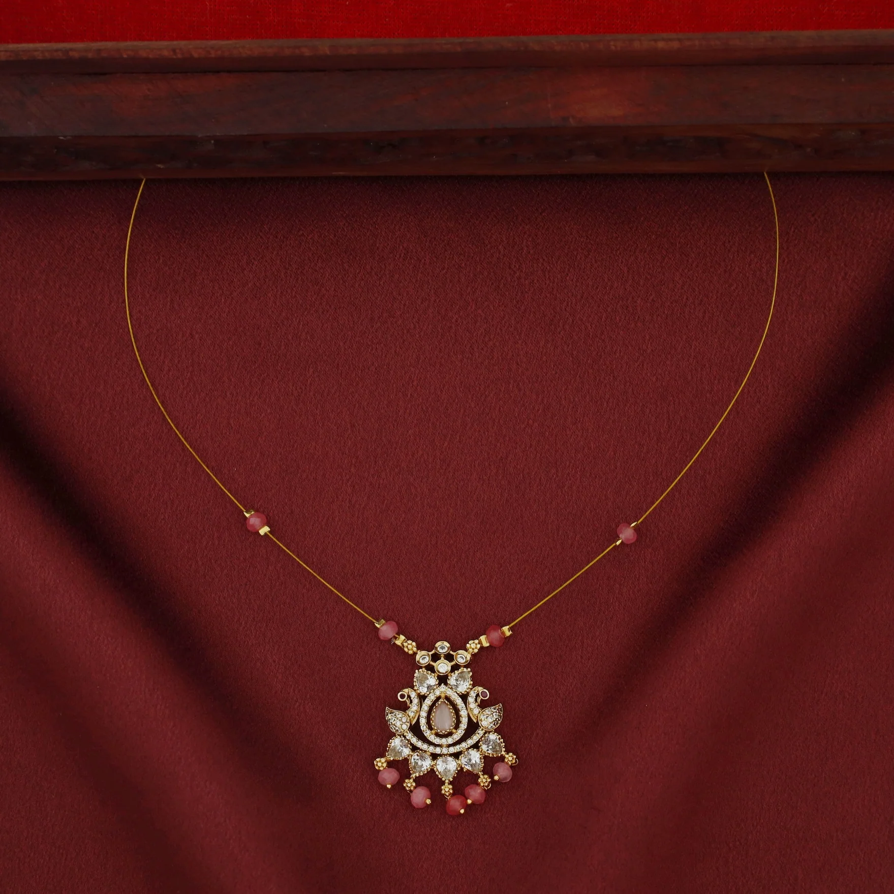Aaniya AD Stone Beaded String Neckpiece - Image 5