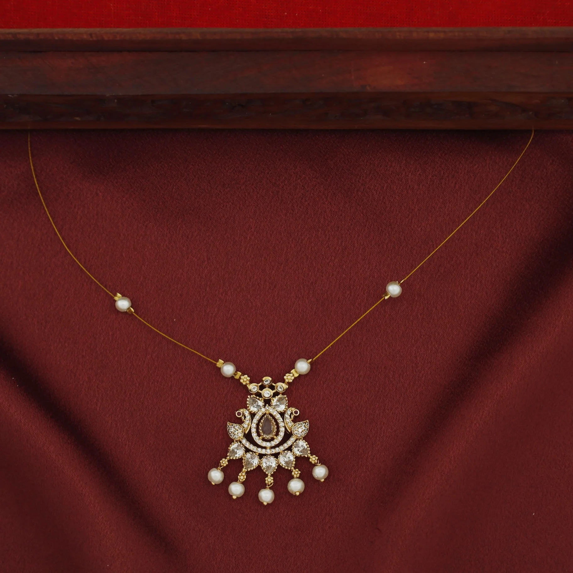 Aaniya AD Stone Beaded String Neckpiece - Image 6