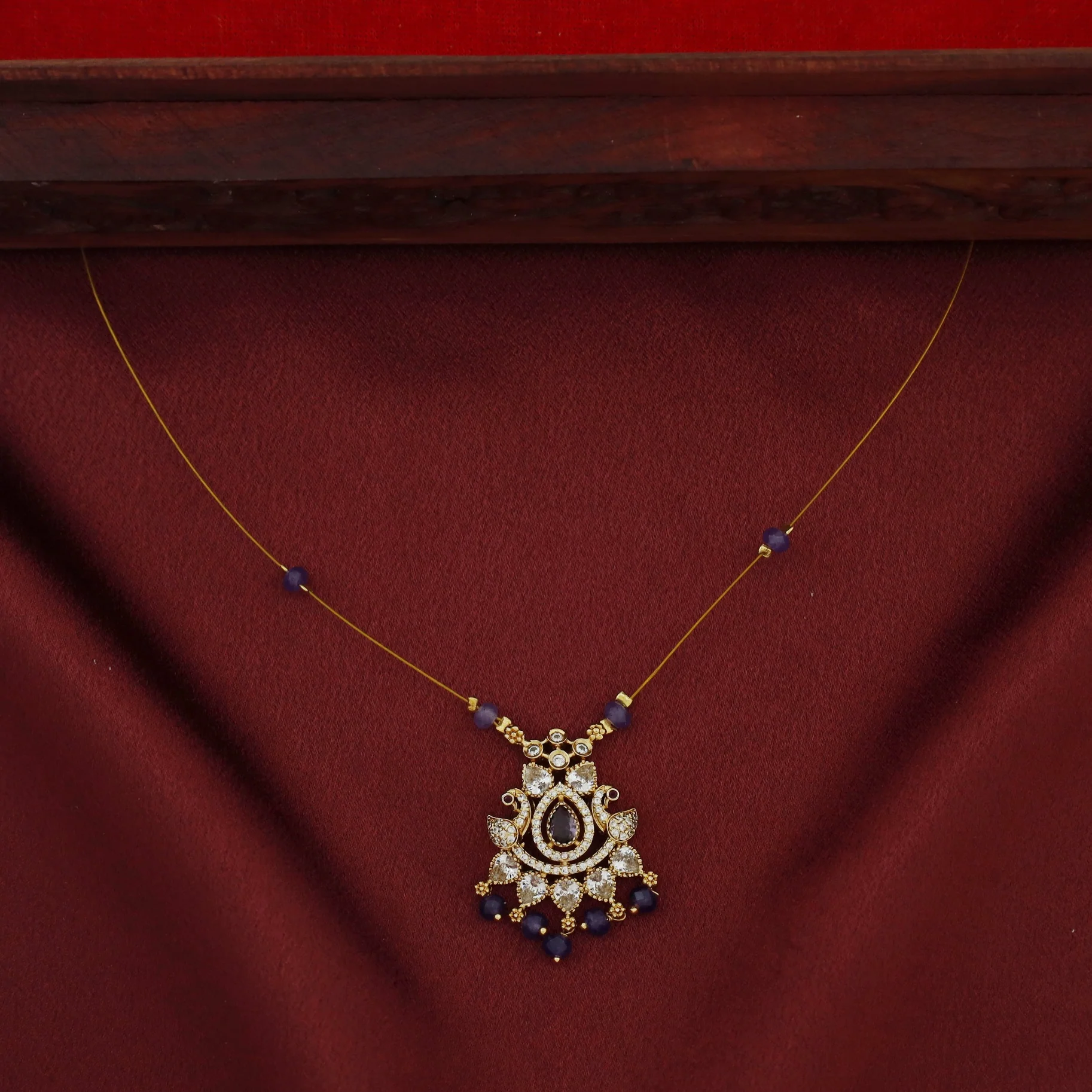 Aaniya AD Stone Beaded String Neckpiece - Image 7