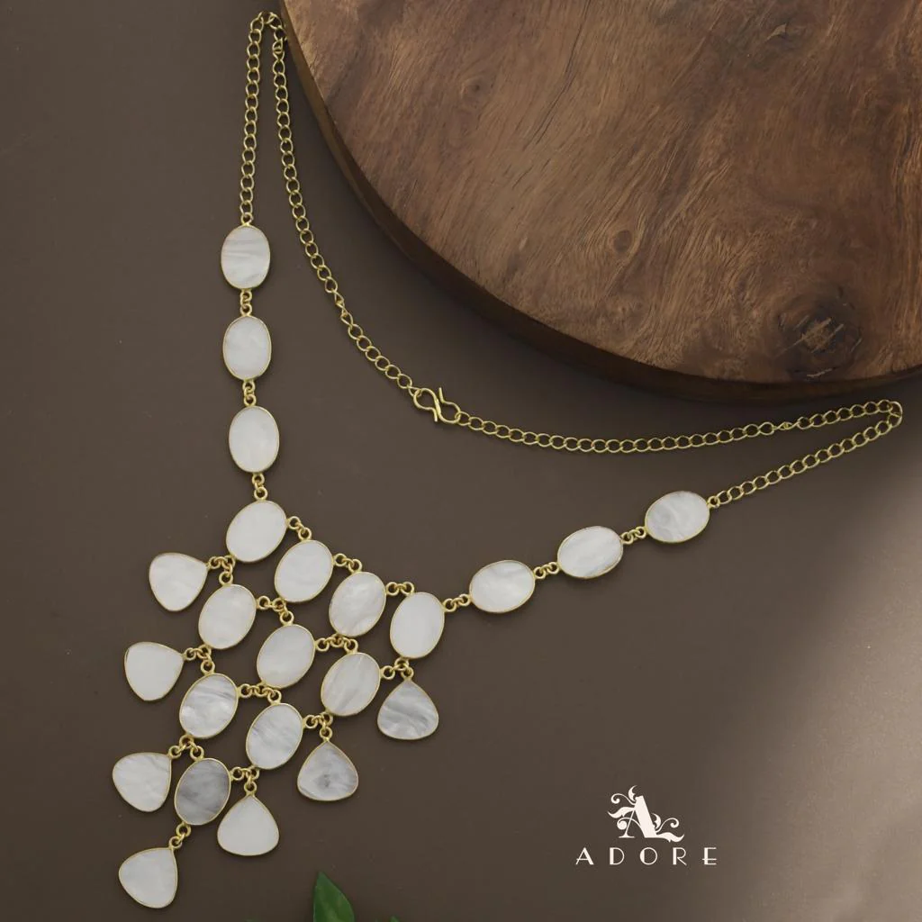 Aashima Cluster MOP Long Neckpiece - Image 5