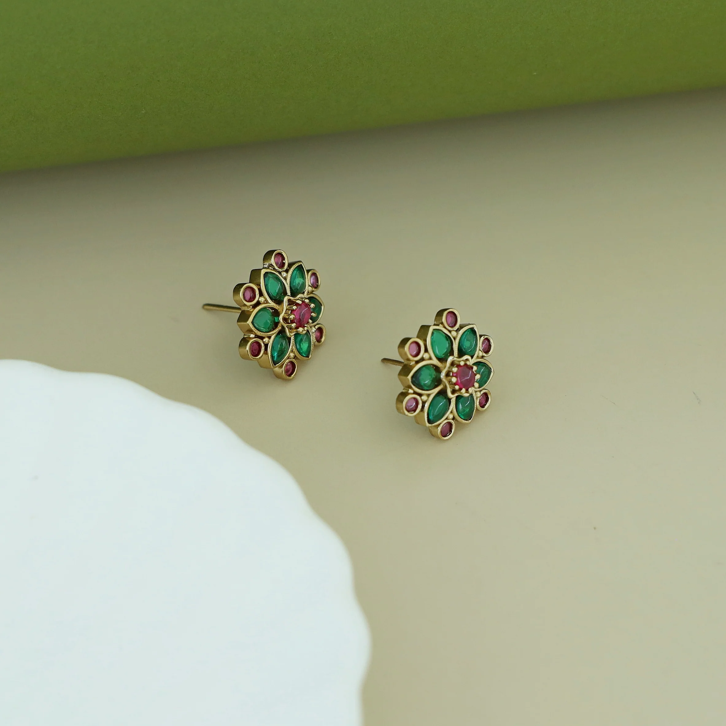 Abilasha Flower Earring - Image 6