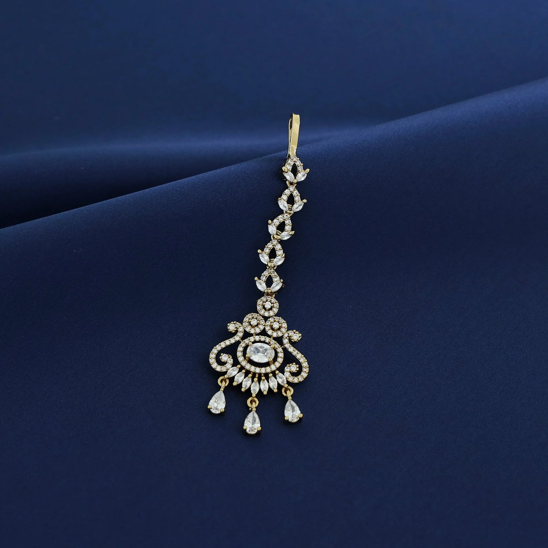 Nihira AD Stone Drop Tikka - Image 3