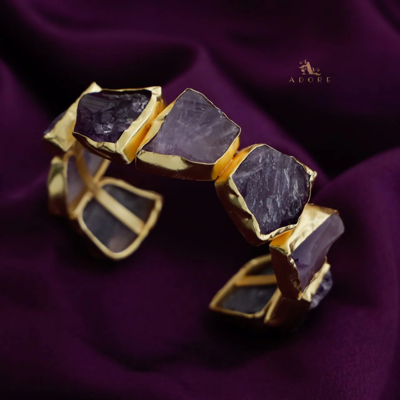 Adjustable Raw Stone Cuffs (Colour Options) - Image 13