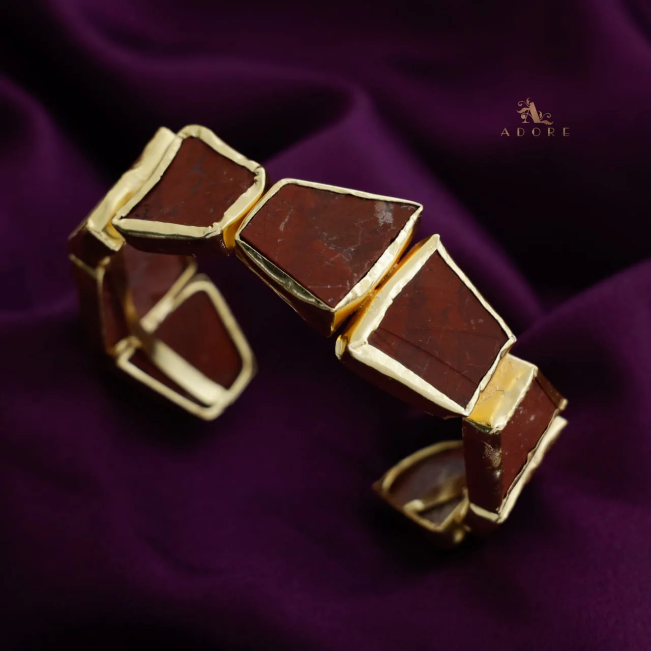 Adjustable Raw Stone Cuffs (Colour Options) - Image 4