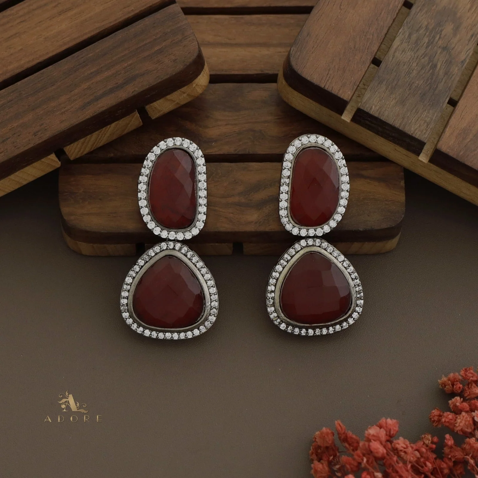 Adore - Multicolour Elite Neck Piece With Earring - Image 21
