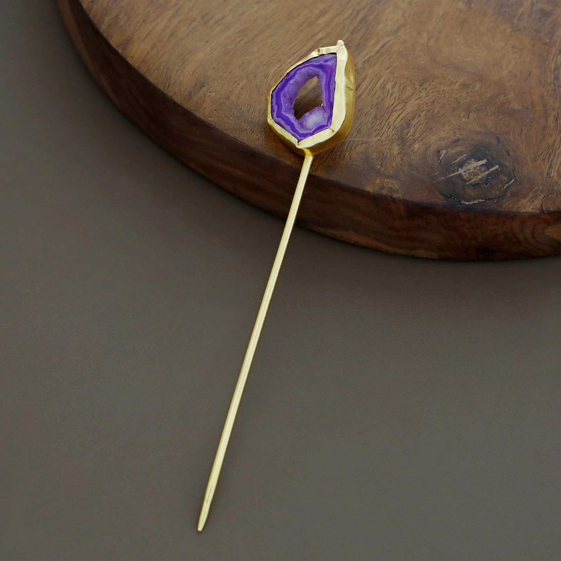 Agate Stone Hair Pin - Image 13