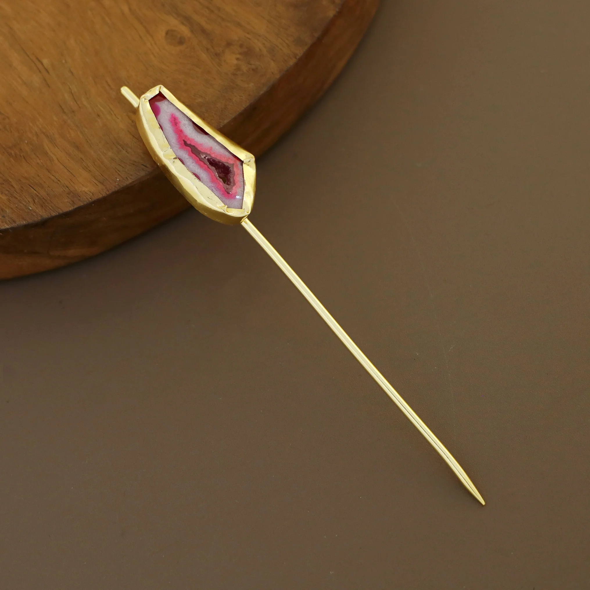 Agate Stone Hair Pin - Image 25
