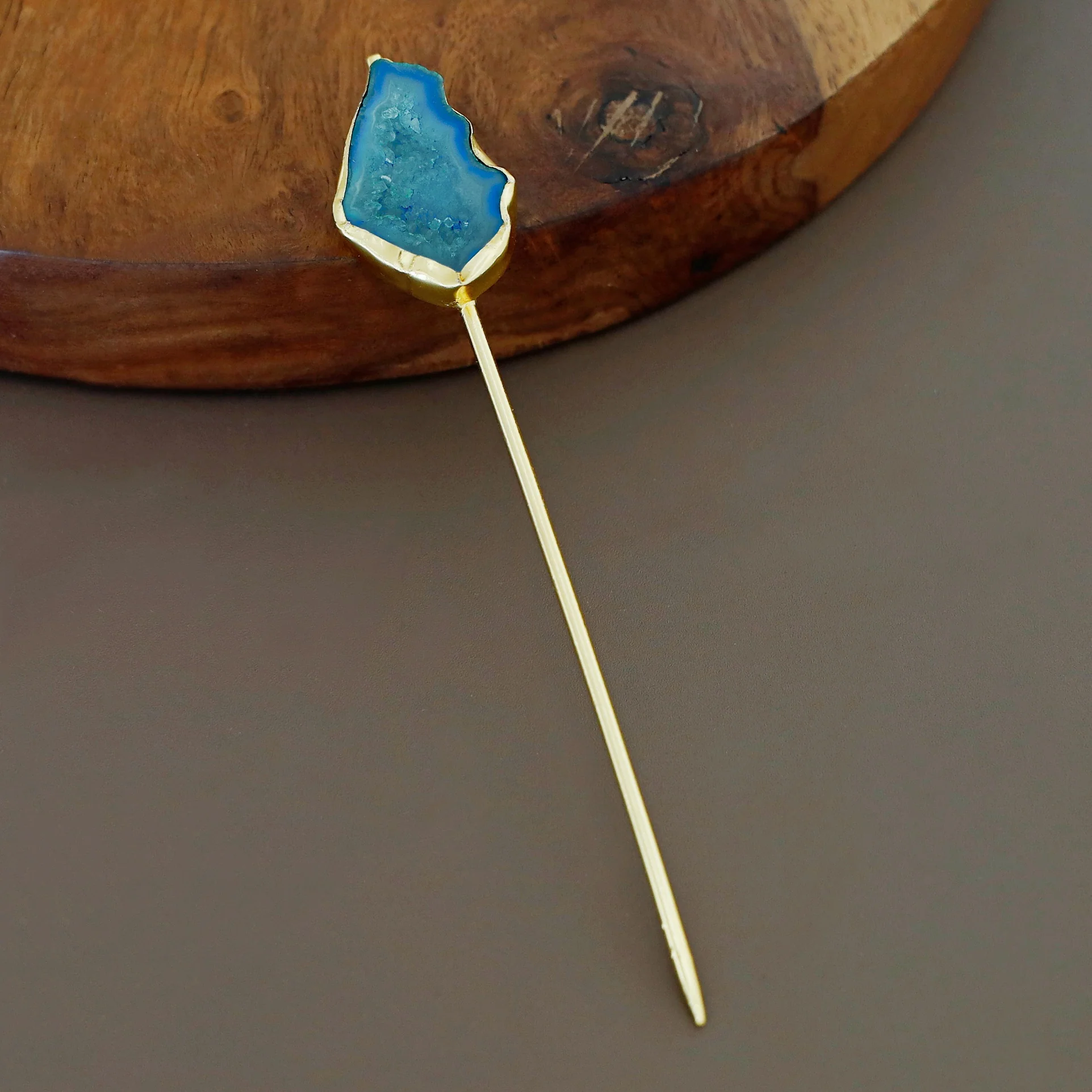Agate Stone Hair Pin - Image 3