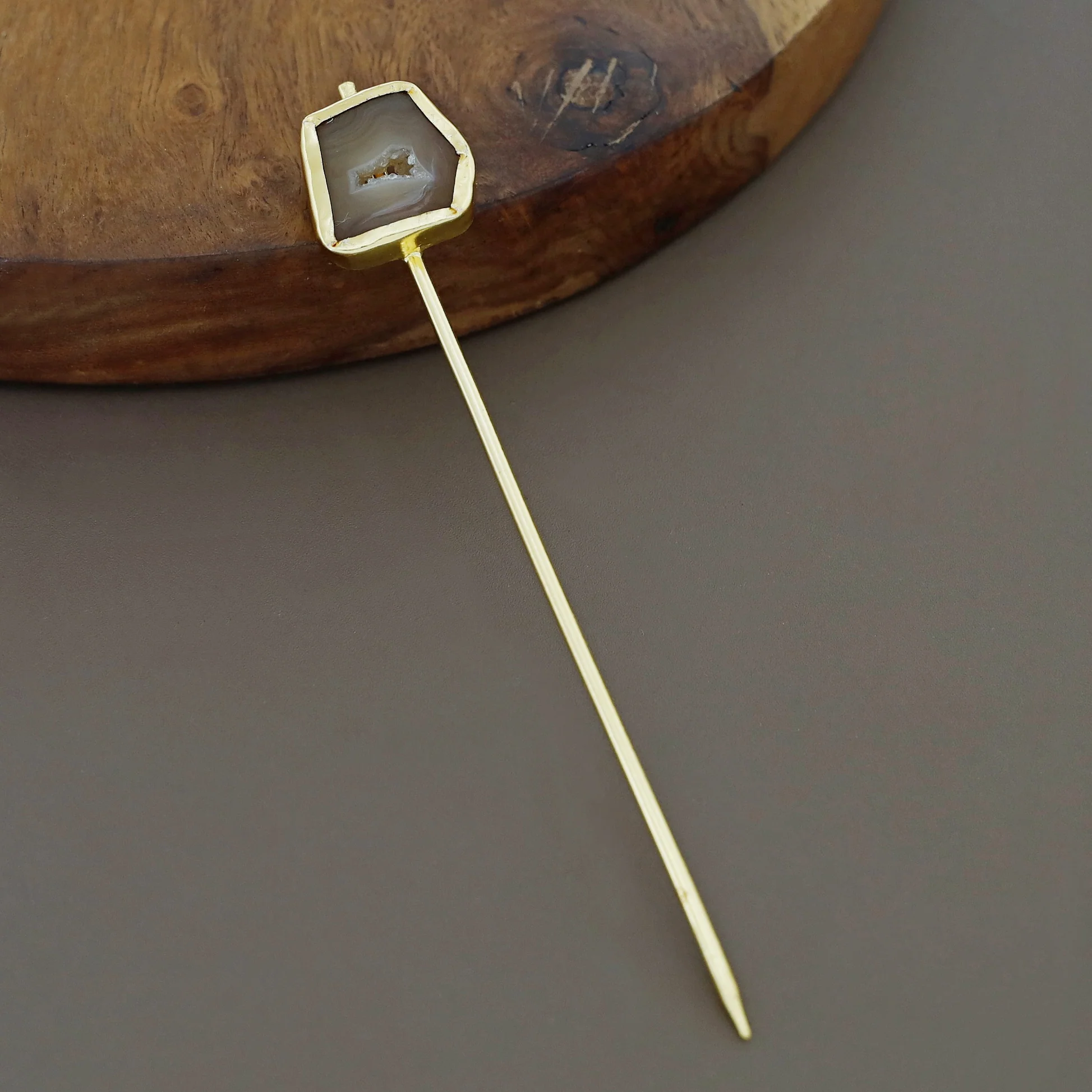 Agate Stone Hair Pin - Image 5