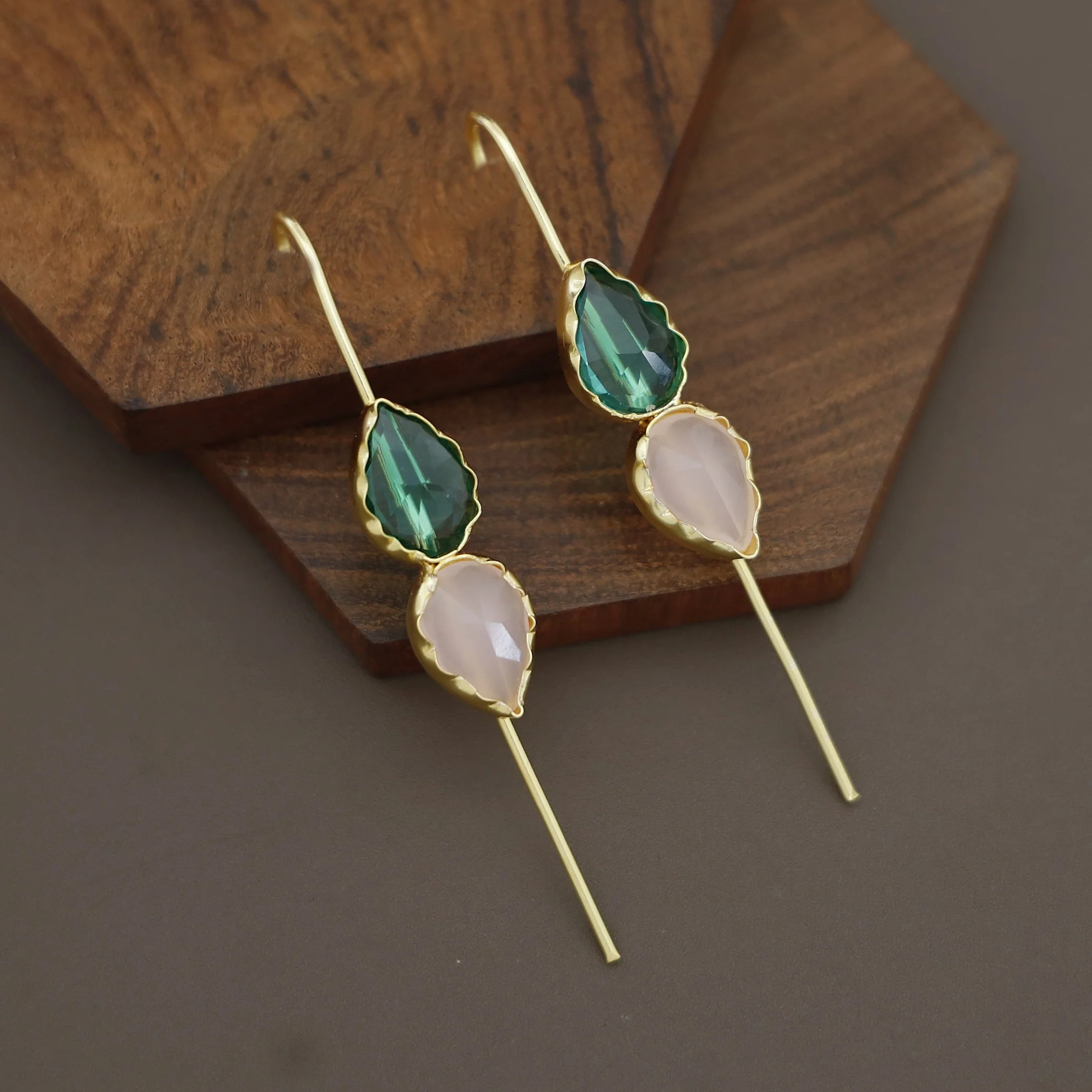 Ahanza Dual Glossy Ear-Cuff (Set Of 2) - Image 5