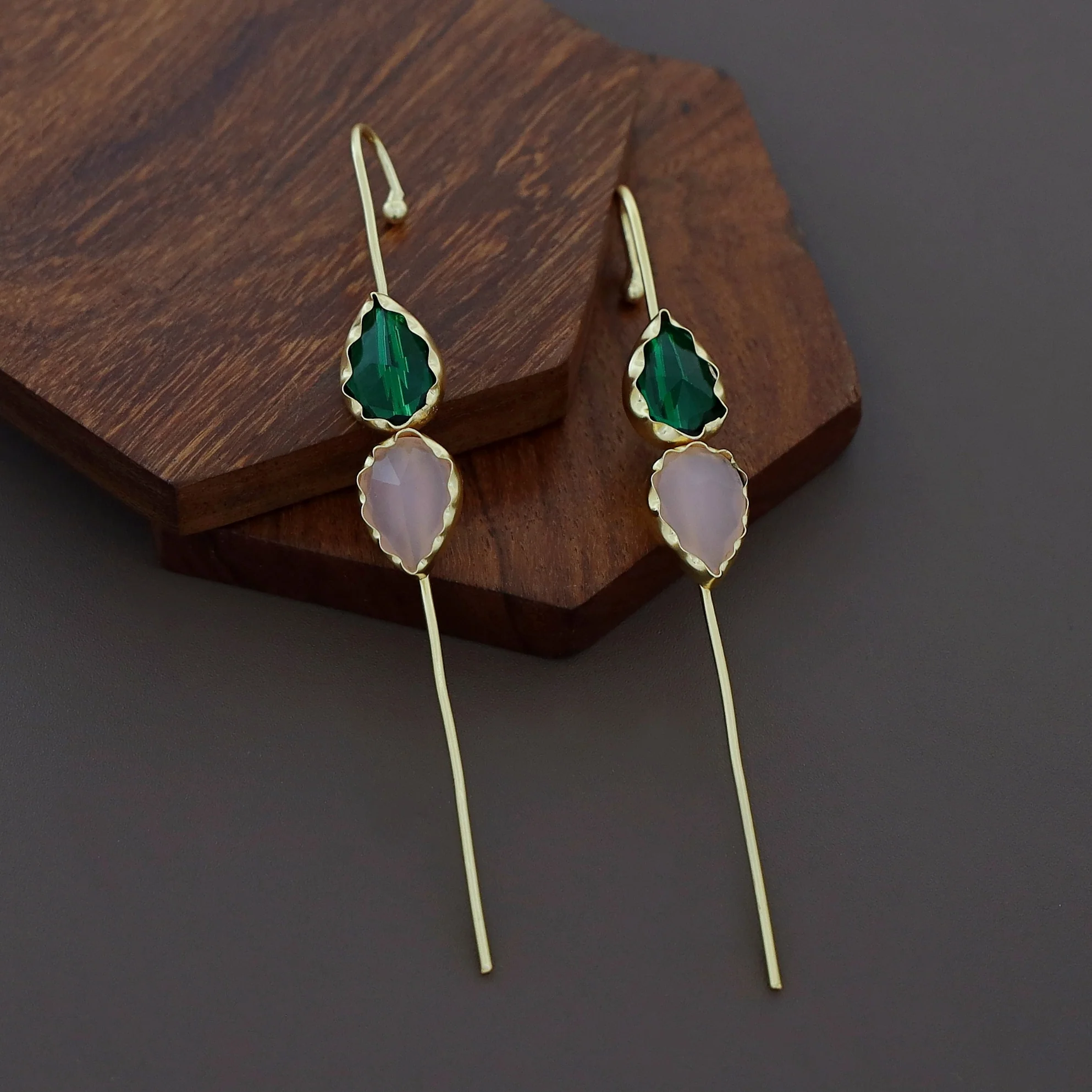 Ahanza Dual Glossy Ear-Cuff (Set Of 2) - Image 8