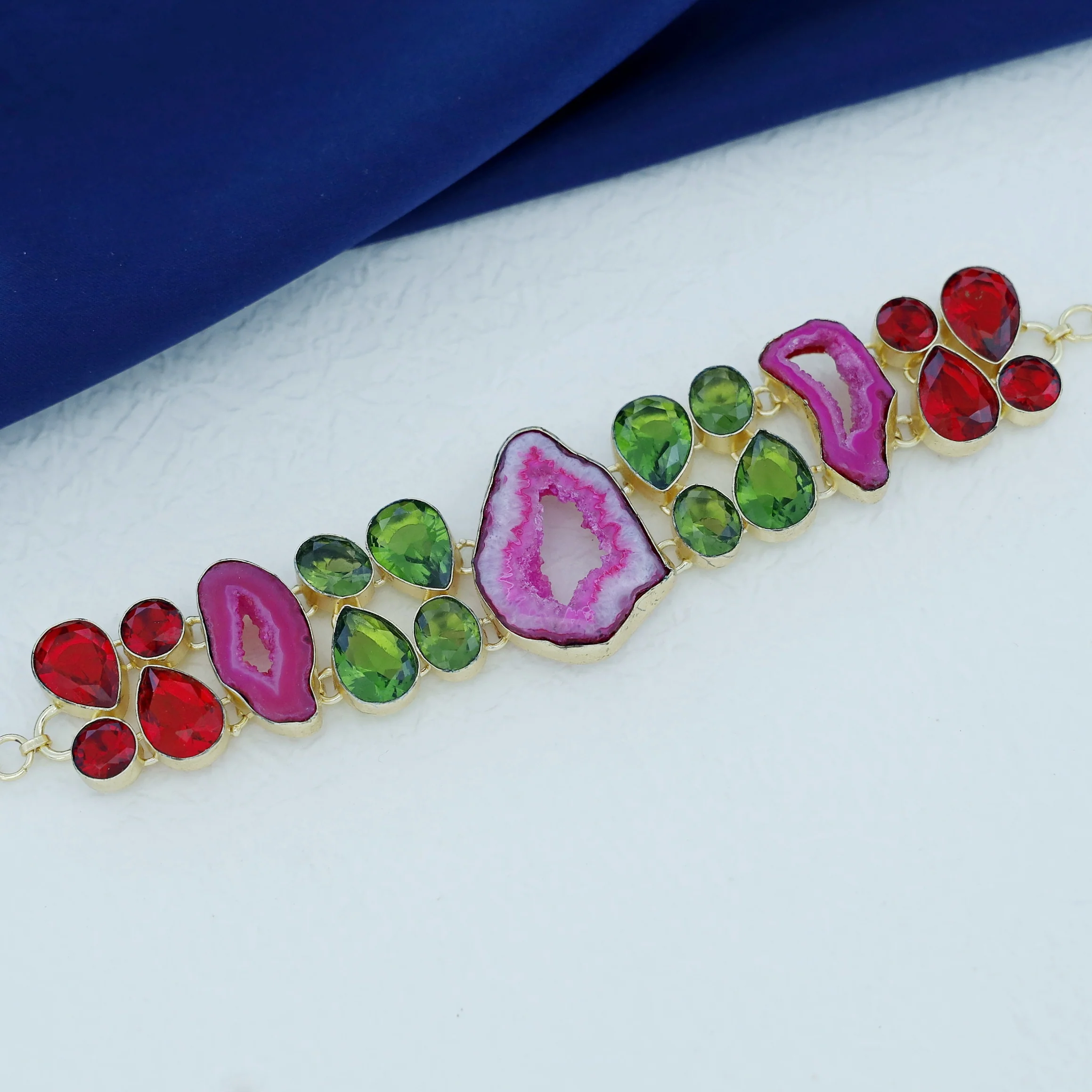 Aira Agate + Glossy Stone Choker - Image 2