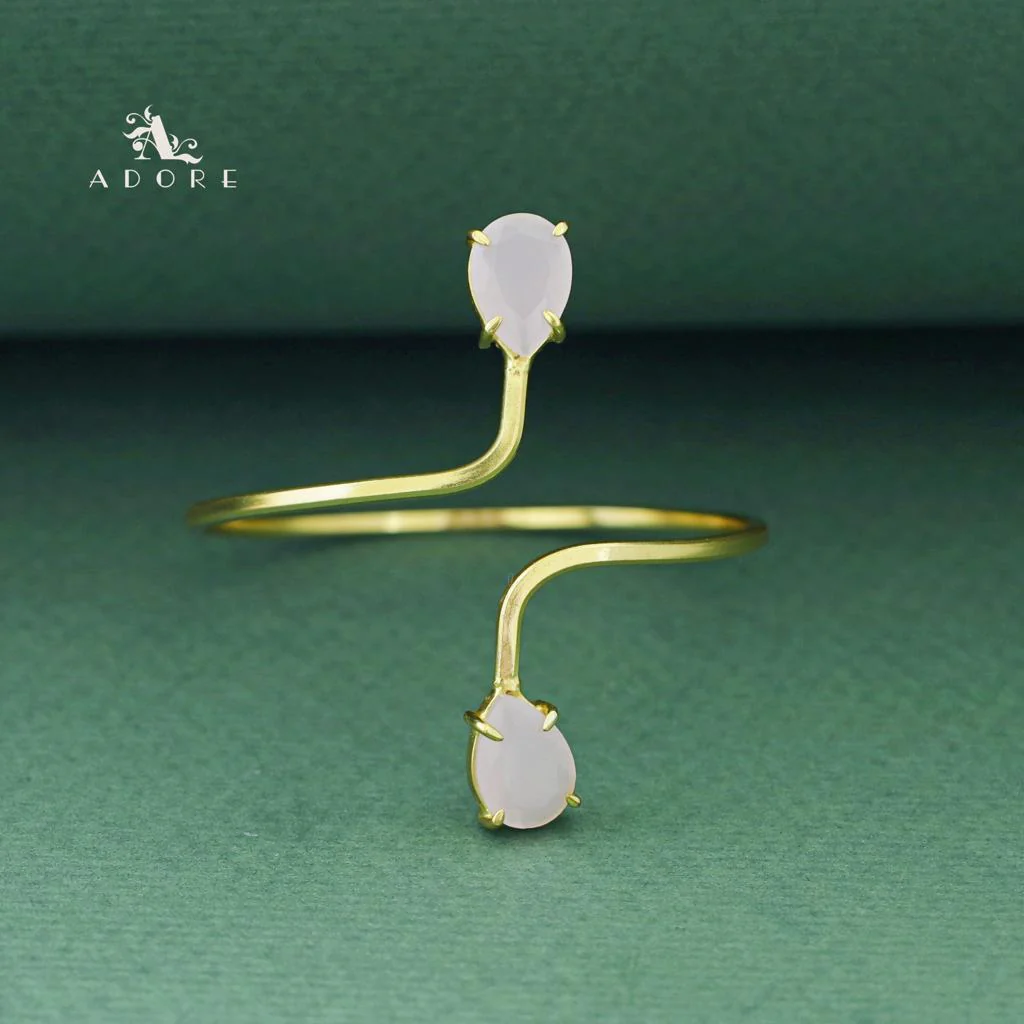Aisa Dual Claw Glossy Drop Bangle - Image 21