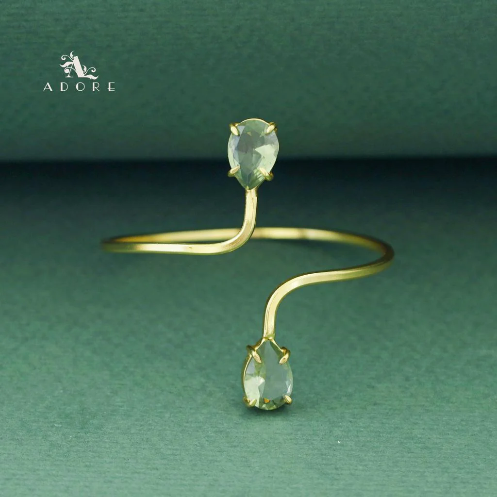 Aisa Dual Claw Glossy Drop Bangle - Image 28