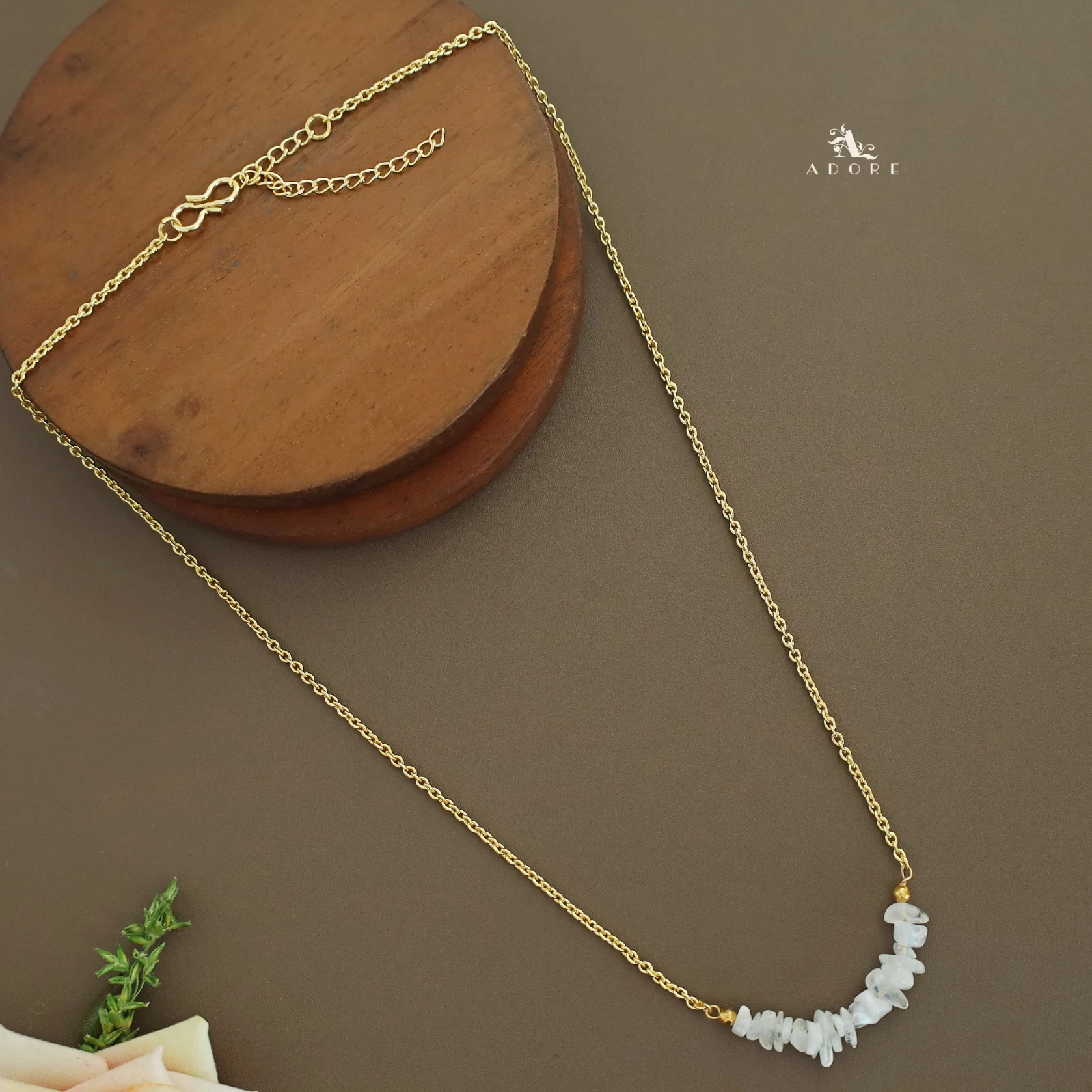 Aiza Golden Raw Stone Neckpiece - Image 16