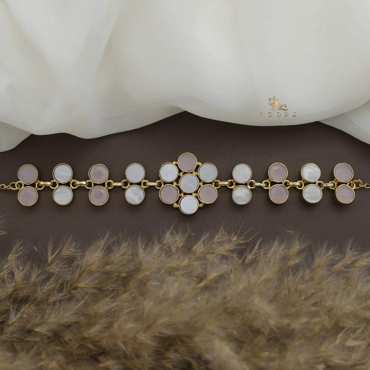 Alicent Flower Choker / Short Neckpiece - Image 10